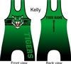 Custom sublimated old school style tiger singlet