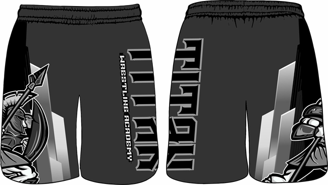 Titan Wrestling Academy Drawstring Shorts