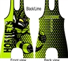 Poly/span sublimated wrestling singlet