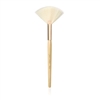 White Fan Brush Rose Gold