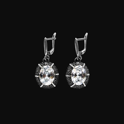 1/4 CT. T.W. Diamond Star Stud Earrings in 10K White Gold