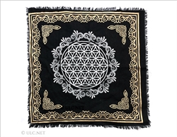 Flower of Life Altar Cloth