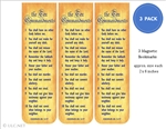 Ten Commandments Bookmarks 3-Pack