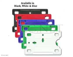 Clip-on holders for ID or wallet card