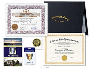 Formal Clergy Credentials Set