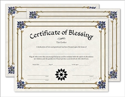 House Blessing Certificates 3-Pack