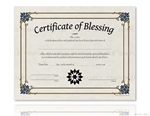 House Blessing Certificate