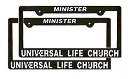 ULC License Plate Frames Set