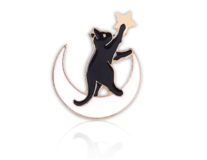 Star Achievement Cat Pin