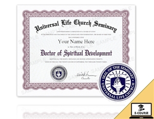 Doctor of Spiritual Development