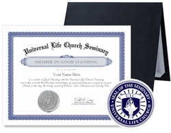 ULC Seminary Membership Certificate