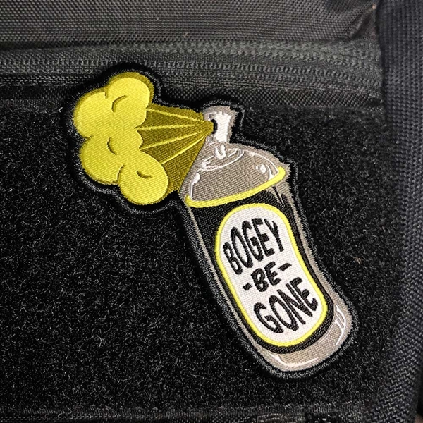 Disc Golf Pins (Velcro Patch) - Bogey Be Gone