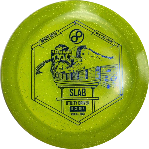 Infinite Discs Metal Flake C-Blend Slab