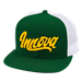 Innova "Flow" Mesh Flatbill Cap (GREEN / WHITE)