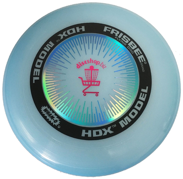Discshop Mini-Stamped HDX Frisbee Black/CDBlue/Fuschia