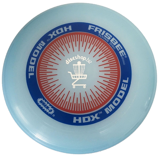 Discshop Mini-Stamped HDX Frisbee Blue/Red/White