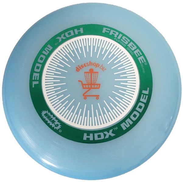 Discshop Mini-Stamped HDX Frisbee Green/White/Orange