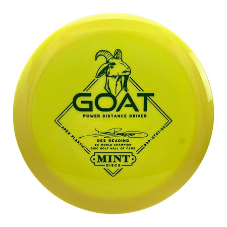 Mint Discs Apex G.O.A.T. (Greatest of all Time) - Des Reading Signature