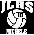 Volleyball Car Window Decal