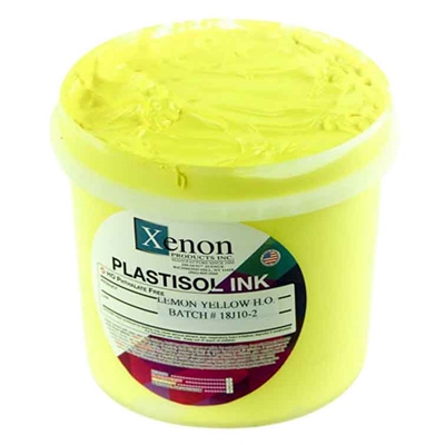 Lemon Yellow Plastisol Ink