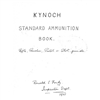 Kynoch Standard Ammunition Book