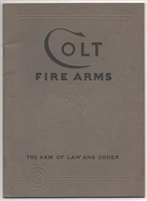 Colt Firearms. Sales Catalogue Jan 1935