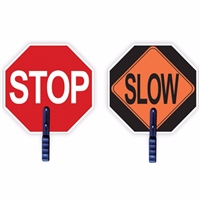 2W International 1855 "STOP/SLOW" Traffic Safety Paddle