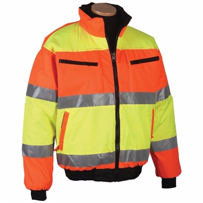 2W International 300C-3 High Viz Reversible Jacket