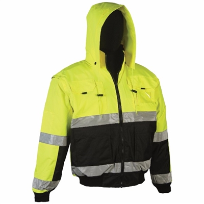 2W International 330C-3/350C-3 High Viz Reversible Bomber Jacket