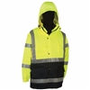 2W International 360C-3/363C-3 High Viz Rain Parka & Body Warmer