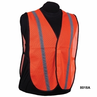 2W International 8018A Economy Mesh Safety Vest