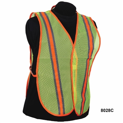 2W International 8028C Economy Mesh Safety Vest