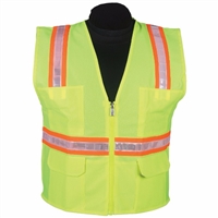 2W International 8038-A/8048-A Multi-Pocket Safety Vest