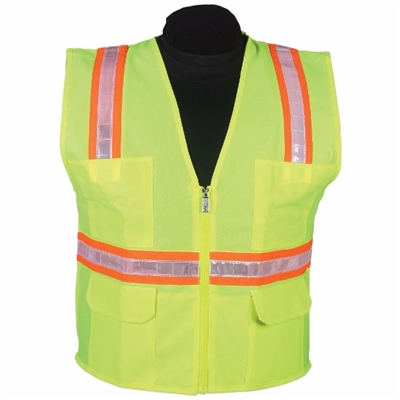 2W International 8038-A/8048-A Multi-Pocket Safety Vest