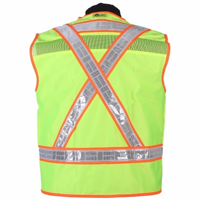 2W International 8038GC-2/8048OC-2 Oralite High Viz Vest