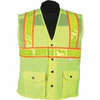 2W International 8138MC-2/8148YMC-2 Oralite High Viz Vest