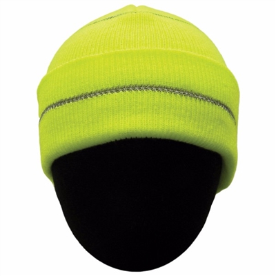 2W International KCO-11R/KCL-12R High Viz Knitted Cap