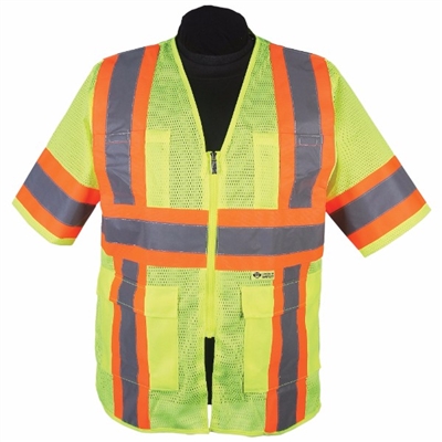 2W International M7138C-3/M7148C-3 Contrast High Viz Vest