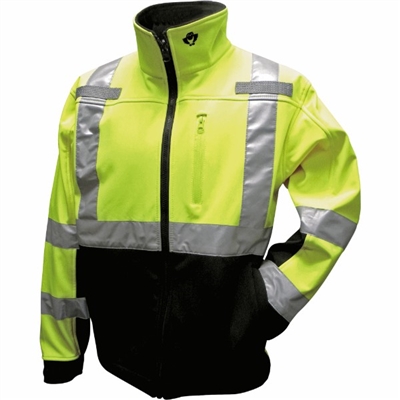 2W International SHL33C-3/SHL35C-3 High Viz Softshell Jacket