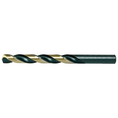 Alfa Tools Premium Black Oxide & Gold Finish Jobber Drills