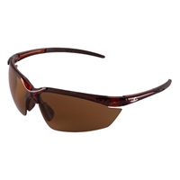 Bullhead 11711 Mojarra/Marlin Brown Polarized Safety Glasses