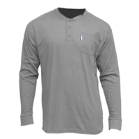 CPA 610-FRC-HEN Henley Long Sleeve T-Shirt