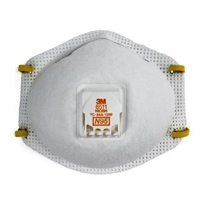 3M 8511 Particulate Disposable Respirator with Valve