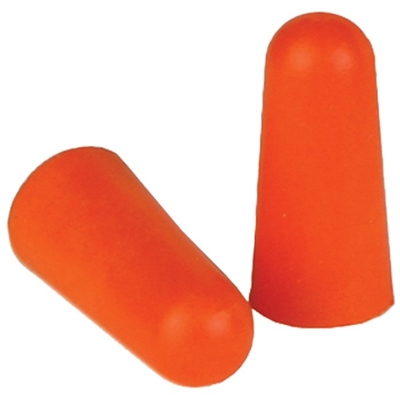 ERB 14381 Disposable Foam Orange Ear Plugs