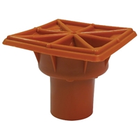 ERB 16910 Rebar Caps, Orange Osha Fits Rebar