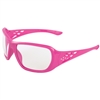 ERB 17954 Gray Rose Girl Power At Work Safety Glasses - Gray