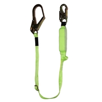 Safewaze FS565-AJ Adjustable Shock Lanyard w/ Rebar Hook