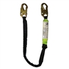Safewaze FS570 Stretch Shock Lanyard W/ Double-Locking Snap Hooks
