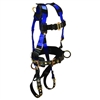 FallTech 7073LX Construction Harness, 3-D Rings