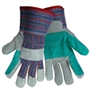 Global Glove 2300DP Economy Cow Leather Palm Gloves